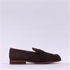 Wonders Plustac Classic Penny Loafer - Brown Suede